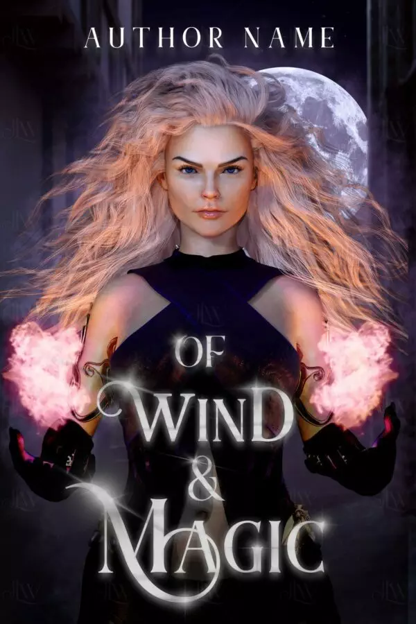 Fantasy Book Cover: Of Wind and Magic