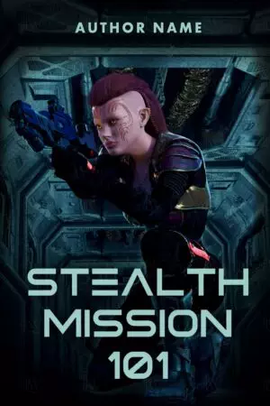 Science Fiction Book Cover: Stealth Mission 101
