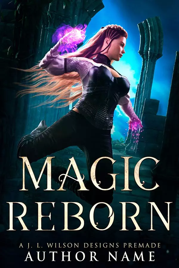 Epic Fantasy Book Cover: Magic Reborn