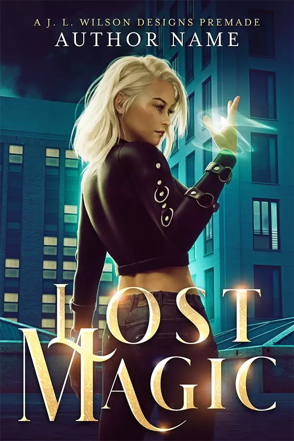 Urban Fantasy Book Cover: Lost Magic