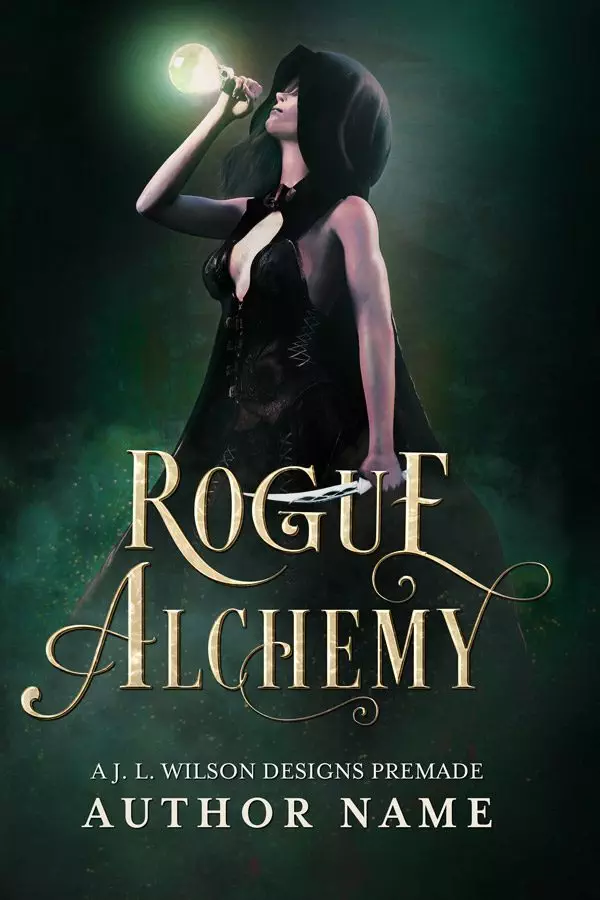 Dark Fantasy Book Cover: Rogue Alchemy