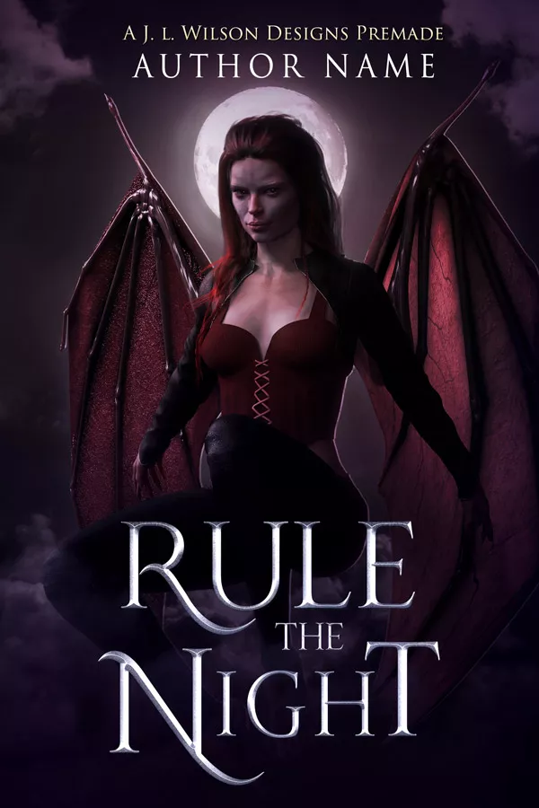 Dark Fantasy Book Cover: Rule the Night