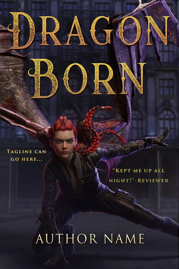 Fantasy Book Cover: Dragon Born