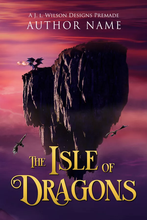 Dragon Book Cover: The Isle of Dragons