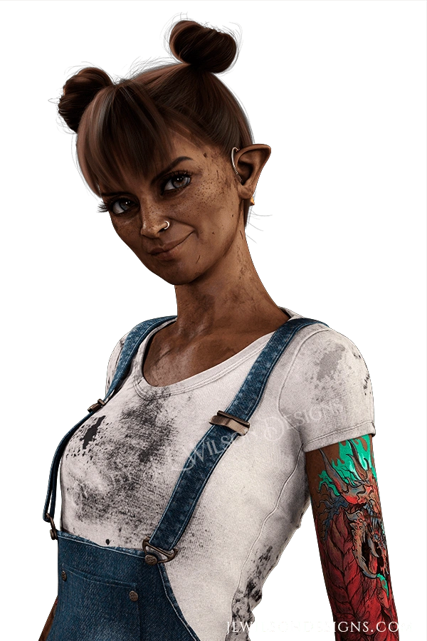 brownie character art